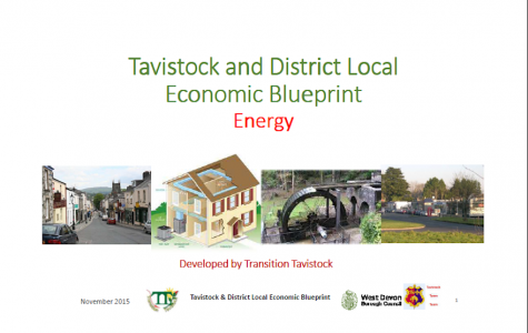 Tavistock & District Local Economic Blueprint - Energy - Report Cover